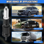 Pop Rivet Gun Adapter Kit, Rivet Drill Attachment with 4 Rivets Heads 2.4mm/3.2mm/4.0mm/4.8mm, Cordless Electric Drill Riveter Insert Nut Tool, Cordless Rivet Gun Power Drill Adaptor Kit